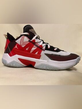 Nike Air Jordan Men's Take 2 Air Zoom Red/White Basketball Shoes Sneakers Size 9